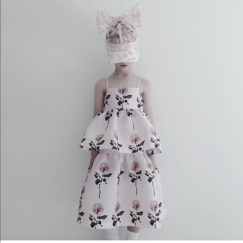 ⚡️MOVING SALE ⚡️ Caroline Bosmans roses dress ⚡️MOVING SALE ⚡️